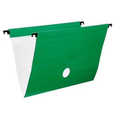 Imagem de Pasta Suspensa, Dello 0099.T.0048.2, Verde, Pacote com 6 Unidades