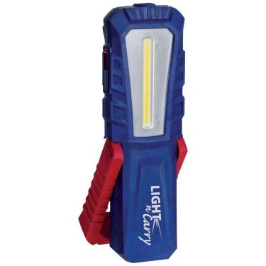 Imagem de Lanterna Luz de Trabalho LED Portátil 500 Lúmens Recarregável USB, CLORE AUTOMOTIVE LNC1541, Azul