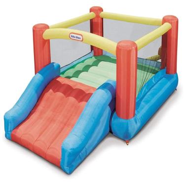 Imagem de Pula Pula Inflável com Escorregador para Crianças 2 a 8 Anos, Little Tikes