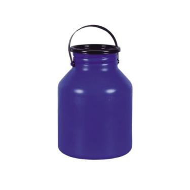 Imagem de Leiteira Vasilhame Lata De Leite 10 Litros Azul