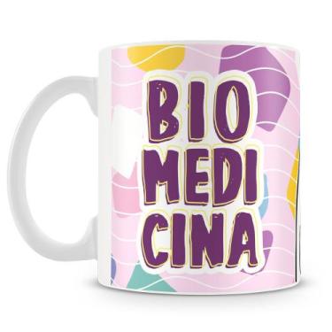 Imagem de Caneca Flork Biomedicina - Personalizada para Profissionais - Amo Cane
