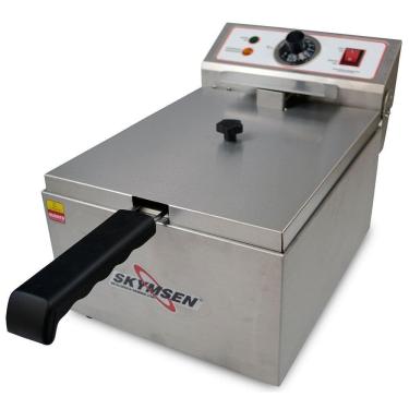 Imagem de Fritadeira Elétrica 1 Cuba FE10N Skymsen Fritadeira Elétrica 1 Cuba 110v