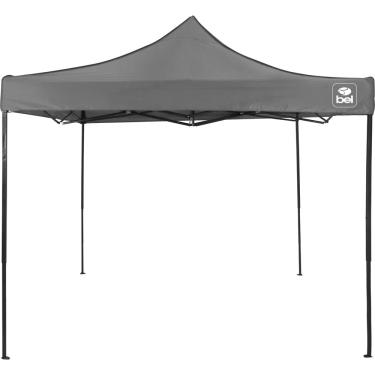 Imagem de Tenda Gazebo Dobrável Pagoda 3m x 3m Oxford Cinza Bel