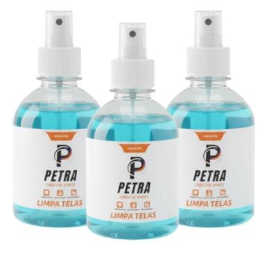 Imagem de Kit 3 Limpa Telas Petra 250ml – Limpa Lentes, Celulares e Óculos
