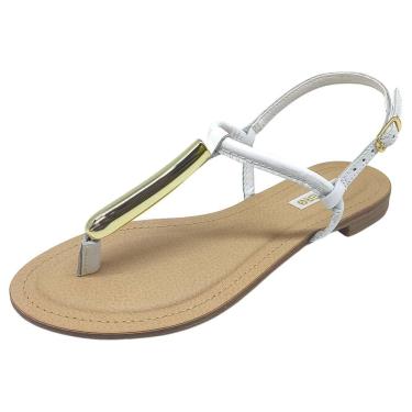 Imagem de Sandália Feminina Rasteira Elegante Conforto Casual Bottero