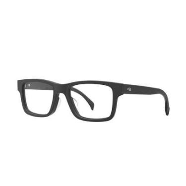 Imagem de Armação De Óculos Hb Ecobloc 0528 10105280243010 Preto Fosco-Masculino