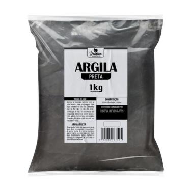 Imagem de Argila Preta 1KG para skin care Máscara facial - Daseiva