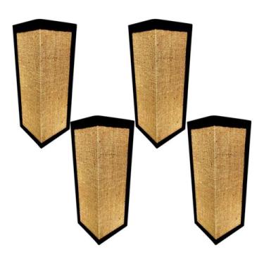 Imagem de 4 Arranhador Canto De Sofá E Parede Para Gatos Cat Carpete - JKVERAS