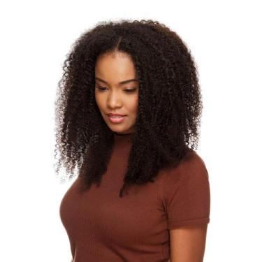 Imagem de Peruca UPart Cabelo Natural Cacheado 60cm Textura Coily De Benguela Ca