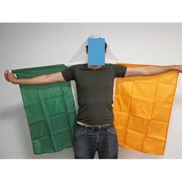 Imagem de AZ FLAG Bandeira do corpo da Irlanda 90 x 150 cm - Bandeiras de ventilador de capa irlandesa 90 x 150 cm - Banner 3 x 1,5 m