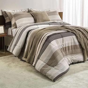 Imagem de Jogo Lençol King size Karsten Damier 200 fios