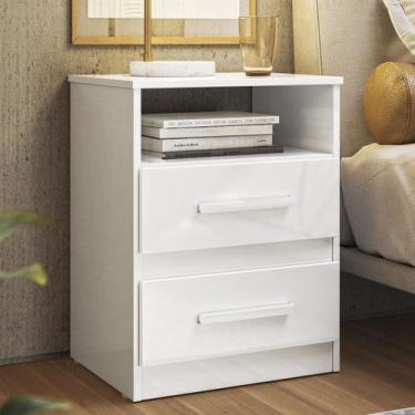 Imagem de Mesa de Cabeceira Ares Flex M07 Branco/Rosa/Azul/Lilás - Mpozenato, 13