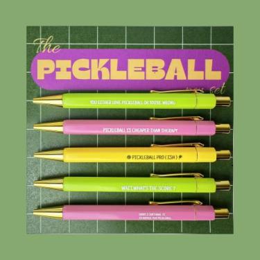 Imagem de Canetas engraçadas de show de de 5 unidades, caneta personalizada com citações hilárias, canetas de uso diário hilárias, presentes de humor de escritório, tinta preta, ponta média de 1,0 mm