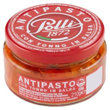 Imagem de Antepasto de Atum com Molho de Tomate Polli 210g