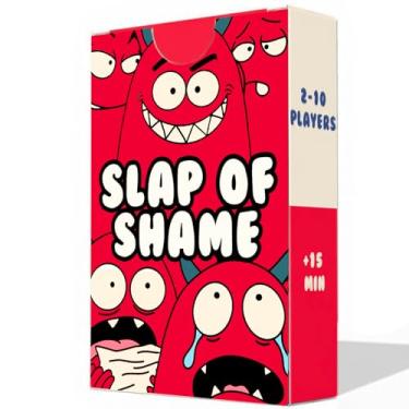 Imagem de JOKABLY Slap of Shame! – The Game for Adults Slapjack | Bold Dares, Roasts, and Nasty Questions | Hilarious Party Games, 2+ Players | 52 Card Games for Adults