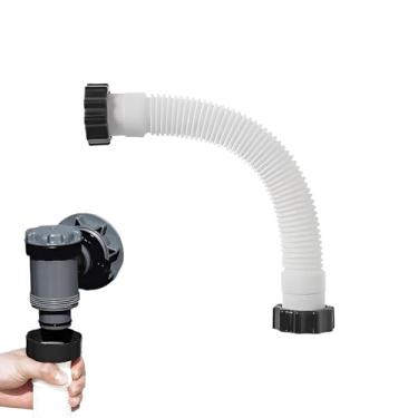 Imagem de Mangueira de bomba de piscina, conexão rápida, mangueiras de reposição para piscina no solo - Peças de acessórios de tubulação resistentes para aspiração, filtragem, lavagem, água, circulação