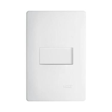 Imagem de Interruptor Simples 16A/250V Horizontal Habitat Fame
