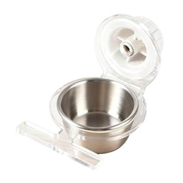 Imagem de RNXRZANK Alimentador Portátil para Gaiola de Pássaros, Recipiente para Alimentos, Acessórios para Gaiola para Periquitos E Agapornis, Estilo C