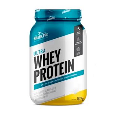Imagem de Ultra Whey Protein 907g Pote- Shark Pro (907, Chocolate Branco)
