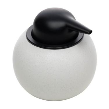 Imagem de Porta Sabonete Líquido de Cerâmica Granada 350ml Branco - Wolff