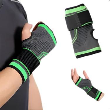 Imagem de Munhequeira punho compressão para punho recuperação esporte - FACILITA