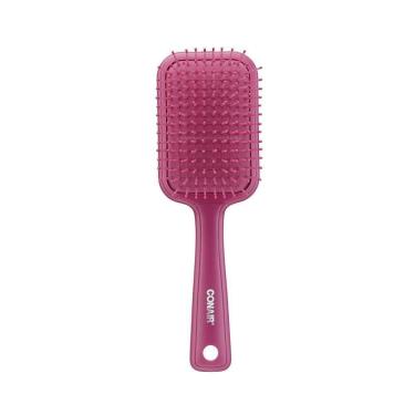 Imagem de Conair Color Pops Pink Quadrada Escova De Cabelo Almofadada