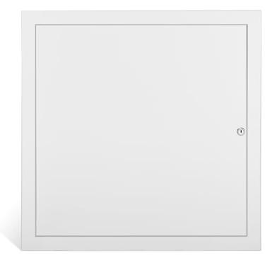 Imagem de Fancat Painel De Acesso 24 X 1 Mm Para Drywall, Porta Sótão, Teto Painéis Metal 24X24 São Engrossados Resolver O Problema Frágeis (Trava Chave Fenda)