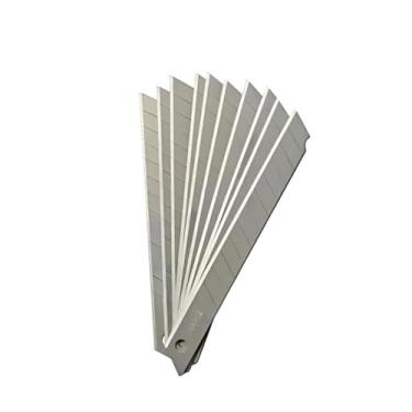 Imagem de Refil Lâminas Profissional 9mm Aço Reforçado Estilete 10pçs