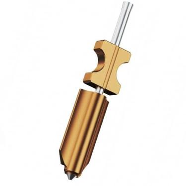 Imagem de Pissente Bico Integrado, 0.4mm Extrusora de Aço Temperado Bloco de Aquecimento Com Interface de Vedação Dupla para 300℃, Compatível Com PLA, PETG, ABS, TPU e Nylon