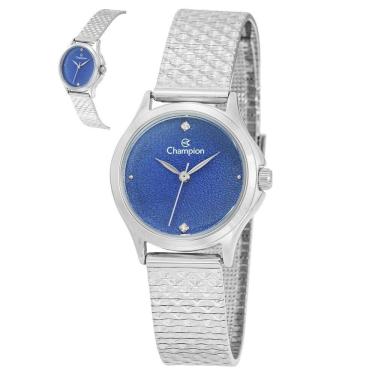 Imagem de Relógio Champion Feminino Ref: Cf26348f Casual Prateado