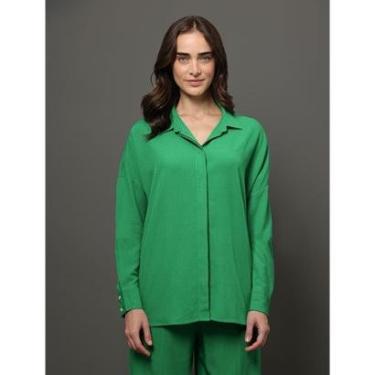 Imagem de Camisa Feminina Linho Misto Calvin Klein Jeans-Feminino