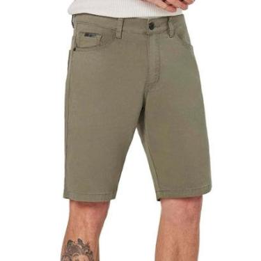 Imagem de Bermuda Masculina Max Denim Sarja Verde Musgo-Masculino