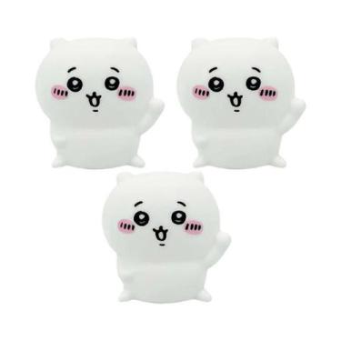 Imagem de Luz Noturna LED Chiikawa Anime Coelho Usagi Para Quarto Decoração De M