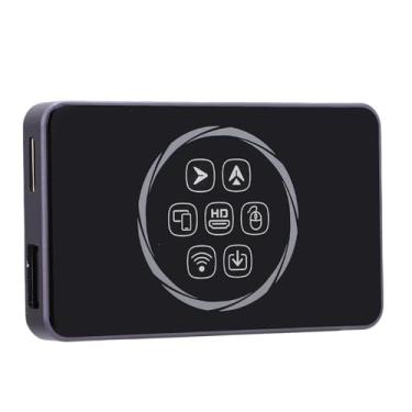 Imagem de Luocute Adaptador de Vídeo Sem Fio para Carro Dongle, Adaptador de Mídia WiFi 5.0 Com Integração de Assistente de Voz para, para Processador 12 Quad Core A53, Plug and Play (2 GB + 16 GB)