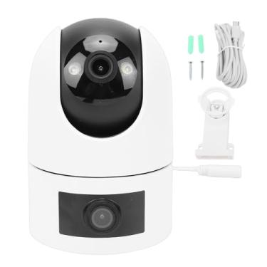 Imagem de Acouto Câmera de Segurança PTZ 2K HD 3MP Lente Dupla 2.4G 5G 2 Banda Pet Camera WiFi BT Rastreamento Automático para Ambientes Internos e Externos
