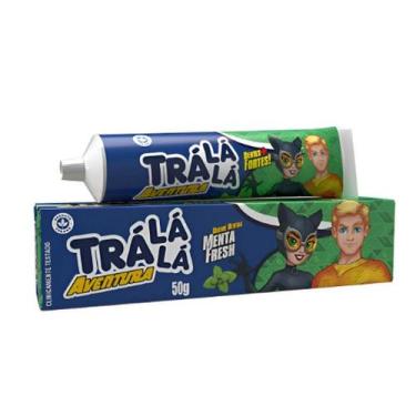 Imagem de Creme Dental Infantil Trá Lá Lá Menta Fresh 50g - PHYSALIA