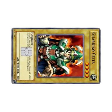 Imagem de Conjunto De Cartas Monstro Yu-Gi-Oh 4pcs Adesivos Impermeáveis Para Ca