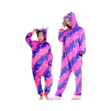 Imagem de Pijamas De Unicórnio Kigurumi Unissex Para Adultos, Fantasia De Hallow