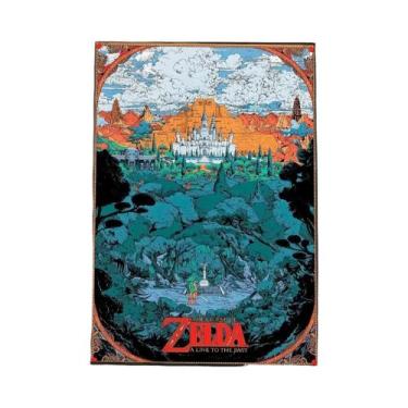 Imagem de Pôsteres E Adesivos De Arte De Zelda Link, Murais De Parede Para Decor