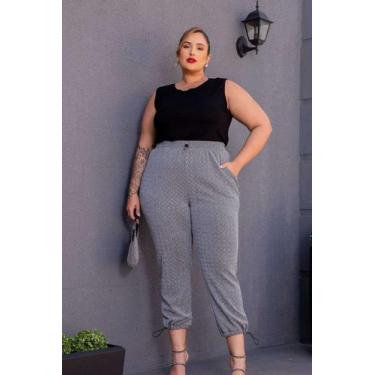 Imagem de Calca jogger lurex geometrica - JOIN CURVES