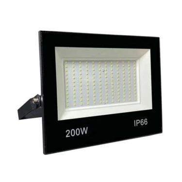 Imagem de Refletor Led Holofote 200W Branco Frio Ip67 Resistente Praia