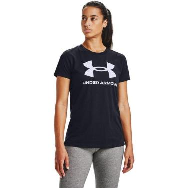 Imagem de Camiseta de Treino Feminina Under Armour Live Sportstyle Graphic SSC-Feminino