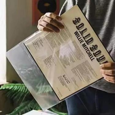 Imagem de Capas Protetoras Premium Para Discos De Vinil De 12 Polegadas Com Desi