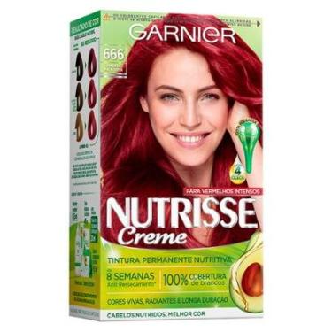 Imagem de Coloração Nutrisse Garnier 666 Pimenta Malagueta Vermelho-Unissex