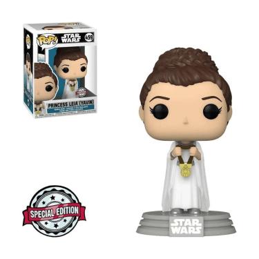 Imagem de Funko Pop Star Wars 459 Princess Leia Yavin Exclusive