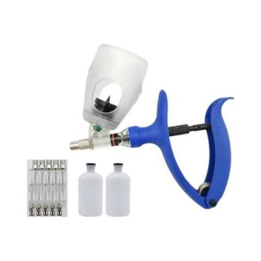 Imagem de Seringa De Injeção Automática Ajustável 2/5ml Para Aves, Gado, Frango,