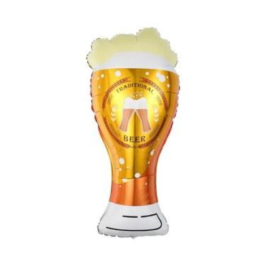 Imagem de Balões De Vidro Em Forma De Garrafa De Whisky Para Decoração De Aniver