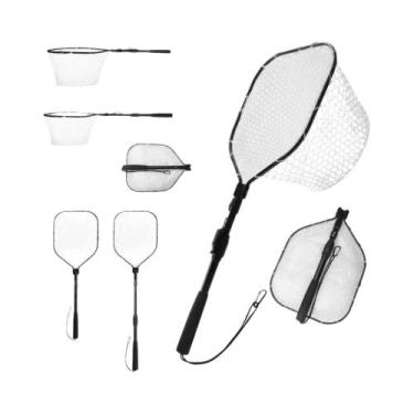 Imagem de Rede De Pesca Telescópica Com Cabo Antiderrapante Dobrável Para Água S