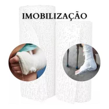 Imagem de Atadura gessada 10cm x 3mt - polar fix