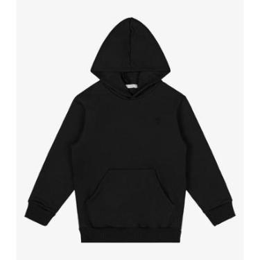 Imagem de Moletom Infantil Com Capuz Trick Nick Preto-Unissex